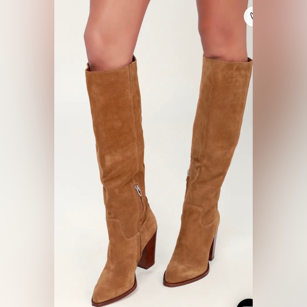 Kylar Brown Suede Leather Knee-High Boots
Dolce Vita